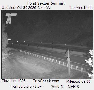 I-5 at Sexton Summit