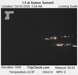 I-5 at Sexton Summit