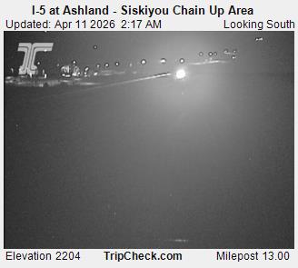 I5 Siskiyou Chain Up South