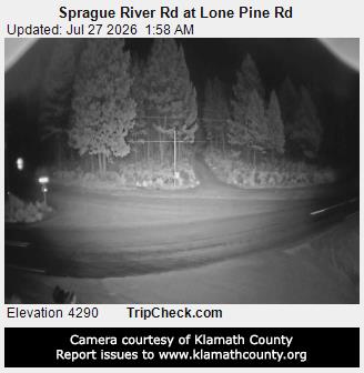 Sprague River Rd at Lone Pine Rd