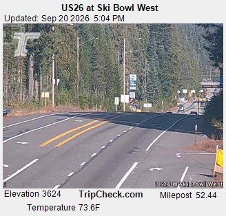 US26 at Ski Bowl West road camera
