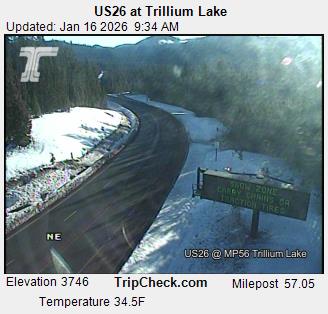 Live Feed: US26 at Trillium Lake