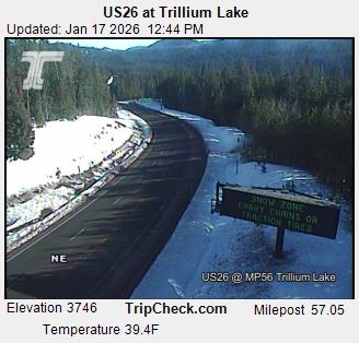 Live Feed: US26 at Trillium Lake