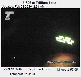Live Feed: US26 at Trillium Lake