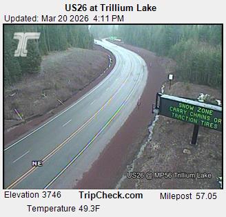 Live Feed: US26 at Trillium Lake