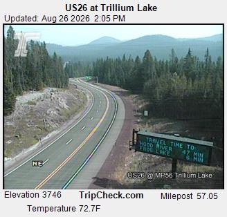 Live Feed: US26 at Trillium Lake