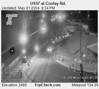 US 97 at Cooley Road webcam image