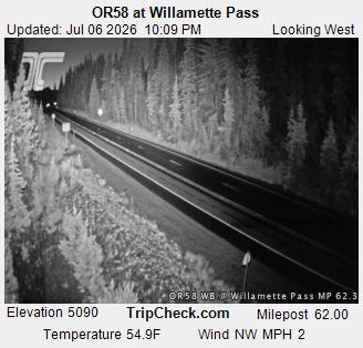 ORE58 at Willamette Pass