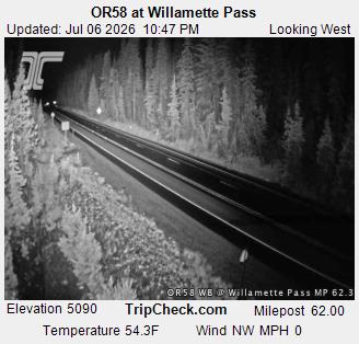 ORE58 at Willamette Pass