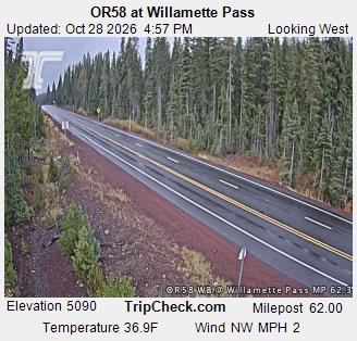 ORE58 at Willamette Pass
