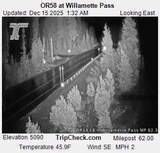 ORE58 at Willamette Pass