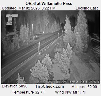 ORE58 at Willamette Pass
