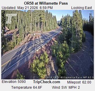ORE58 at Willamette Pass