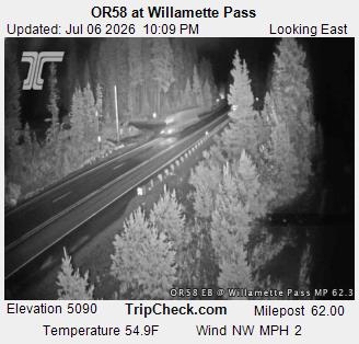 ORE58 at Willamette Pass