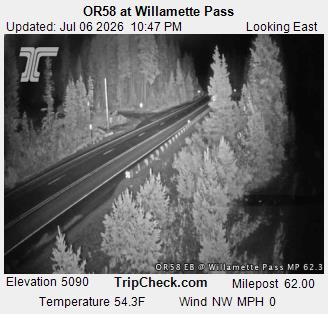 ORE58 at Willamette Pass