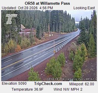 ORE58 at Willamette Pass