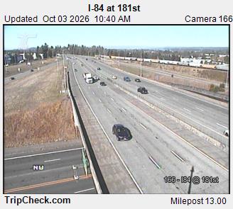 I-84 & 181st traffic camera, Gresham, Oregon