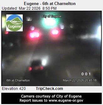 Eugene - 6th at Charnelton live webcam