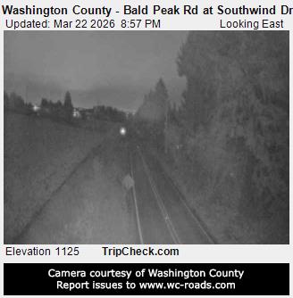 Washington County - Bald Peak Rd at Southwind Dr live webcam
