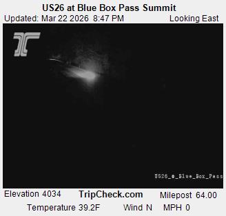 US26 at Blue Box Pass Summit live webcam
