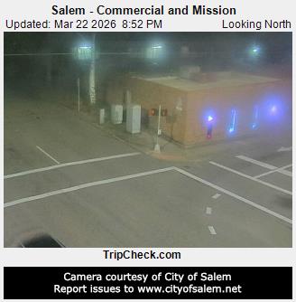 Salem - Commercial and Mission live webcam