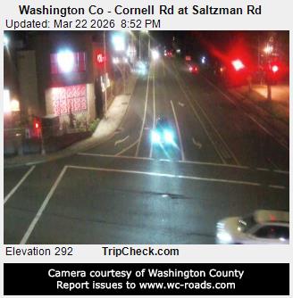 Washington Co - Cornell Rd at Saltzman Rd live webcam