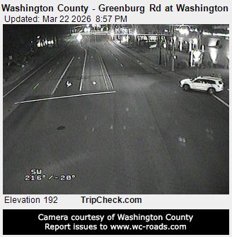 Washington County - Greenburg Rd at Washington Square Rd live webcam