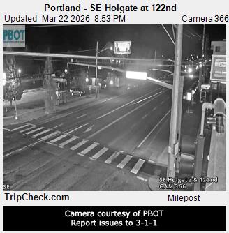 Portland - SE Holgate at 122nd live webcam