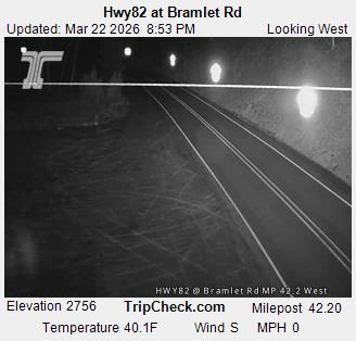 Hwy82 at Bramlet Rd live webcam