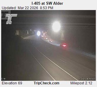I-405 at SW Alder live webcam