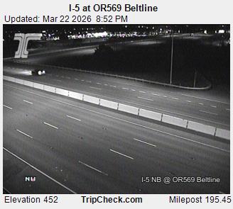 I-5 at OR569 Beltline live webcam