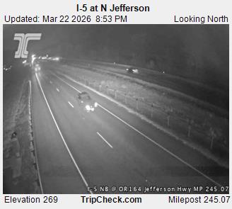 I-5 at N Jefferson live webcam