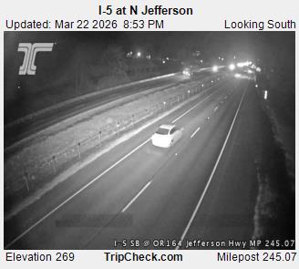 I-5 at N Jefferson live webcam