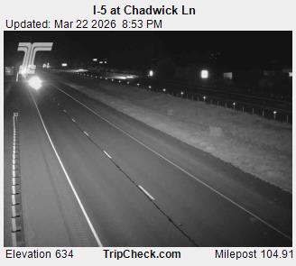 I-5 at Chadwick Ln live webcam