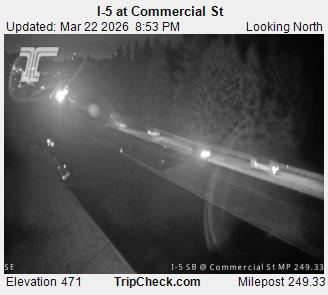 I-5 at Commercial St live webcam