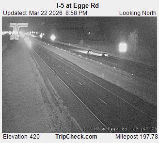 I-5 at Egge Rd live webcam