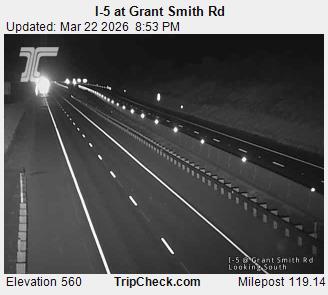 I-5 at Grant Smith Rd live webcam