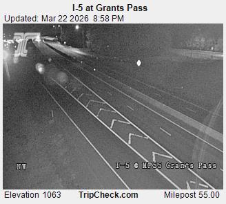 I-5 at Grants Pass live webcam