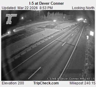 I-5 at Dever Conner live webcam