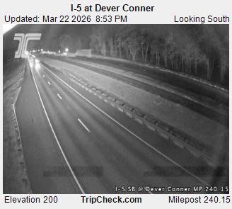 I-5 at Dever Conner live webcam