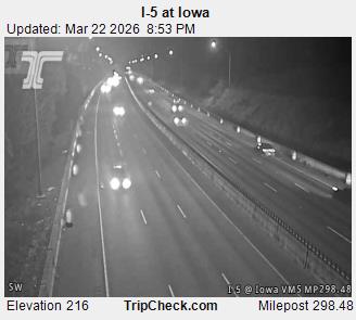 I-5 at Iowa live webcam