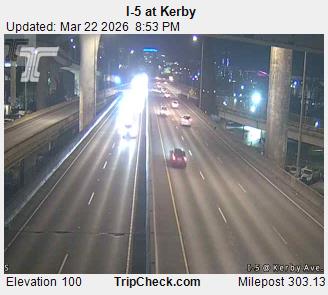 I-5 at Kerby live webcam