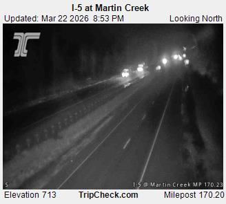 I-5 at Martin Creek live webcam
