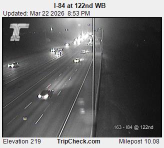 I-84 at 122nd WB live webcam