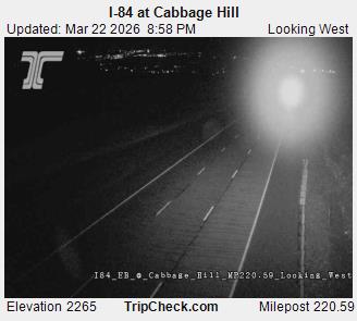 I-84 at Cabbage Hill live webcam