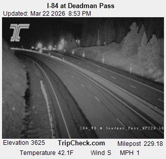 I-84 at Deadman Pass live webcam
