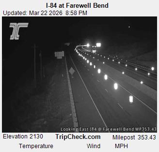 I-84 at Farewell Bend live webcam