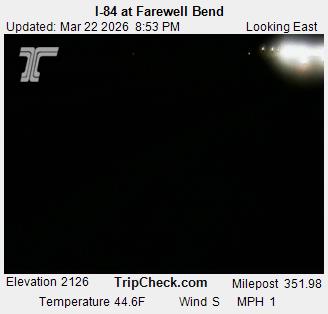 I-84 at Farewell Bend live webcam