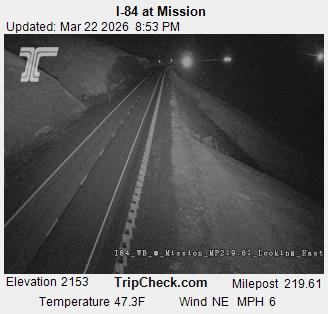 I-84 at Mission live webcam