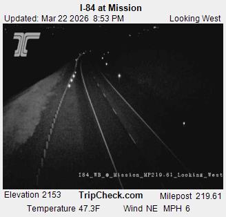 I-84 at Mission live webcam